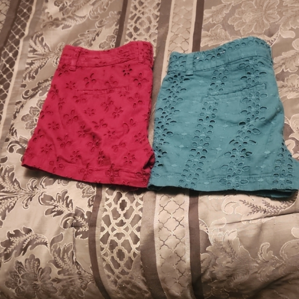 LOFT Women's Lace Shorts Bundle Size 6